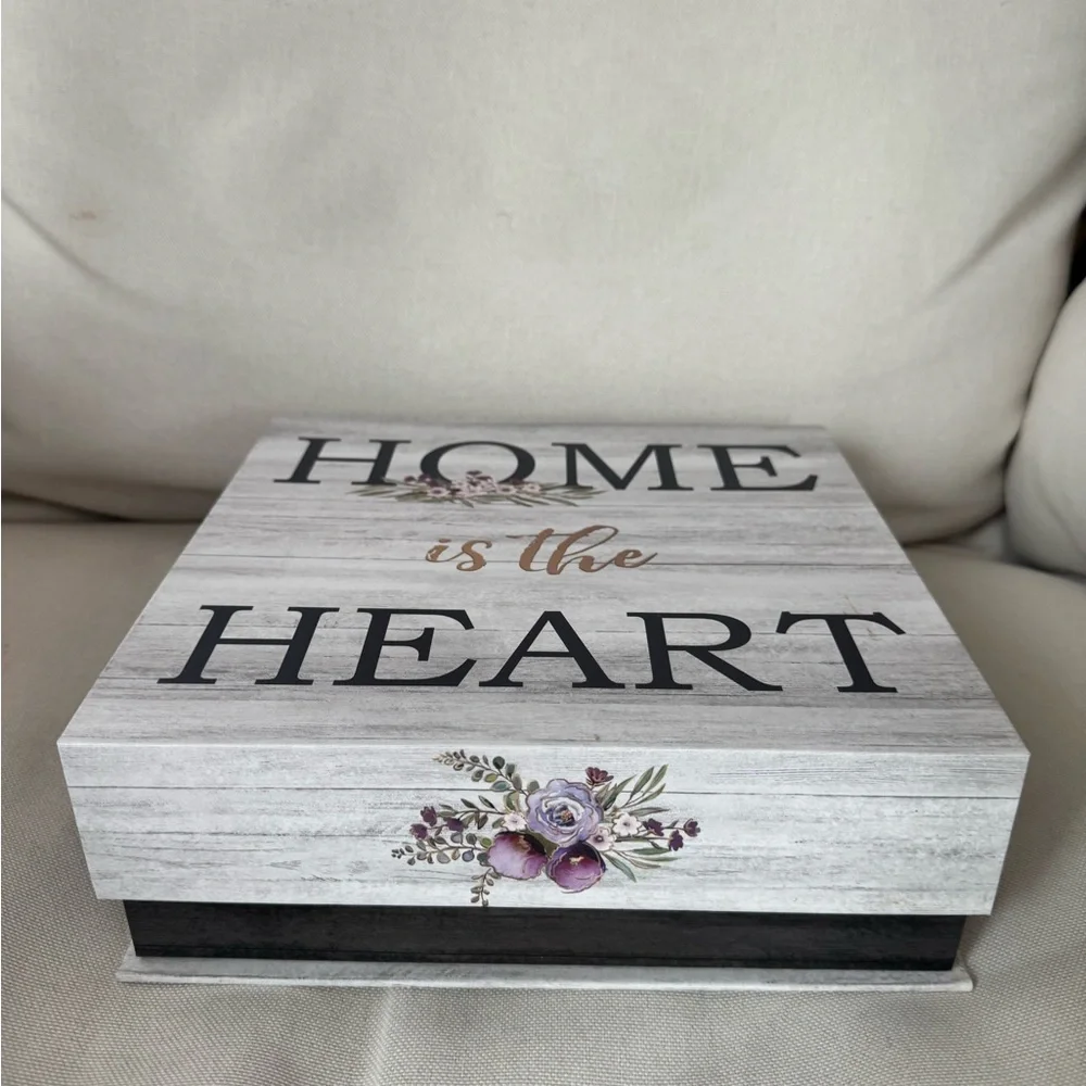 Home is the Heart Client Realtor new homeowner gift box